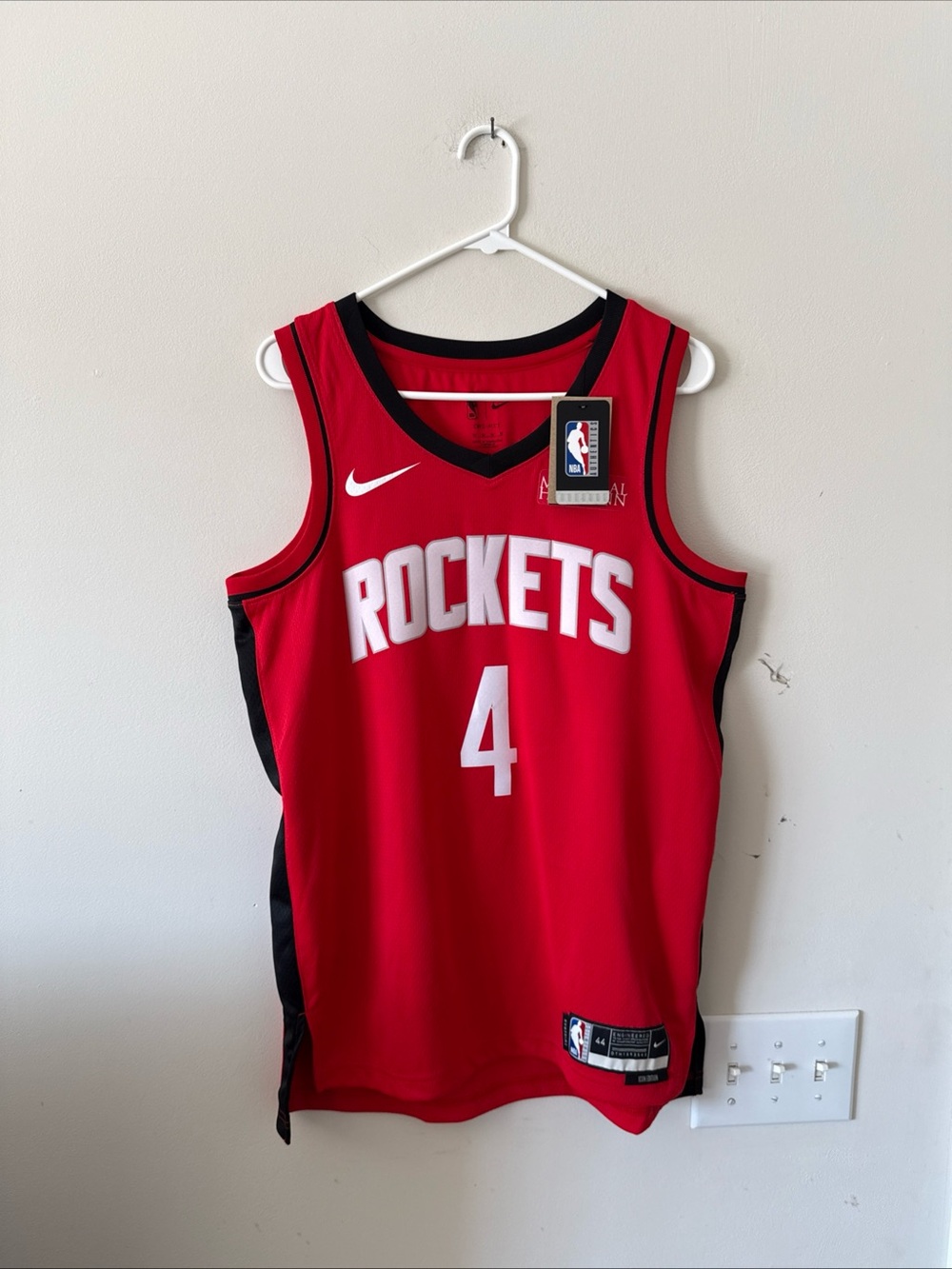 Men’s Nike Jalen Green #4 Houston Rockets NBA Swingman Jersey Sz 44 - NWT RARE